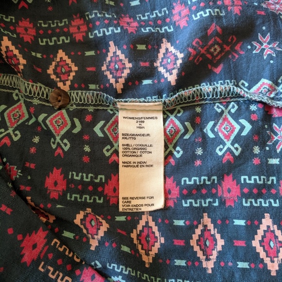 Aztec pattern blouse - Picture 4 of 8